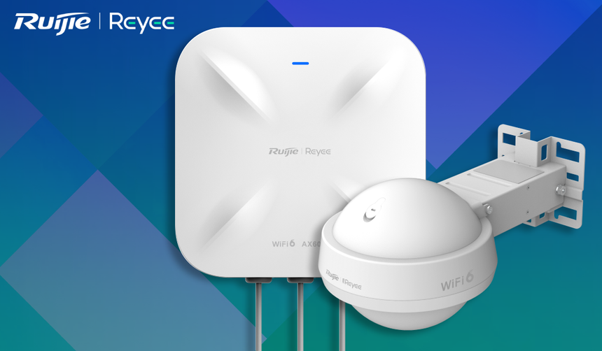 Ruijie Reyee outdoor access point for community hotspot networks